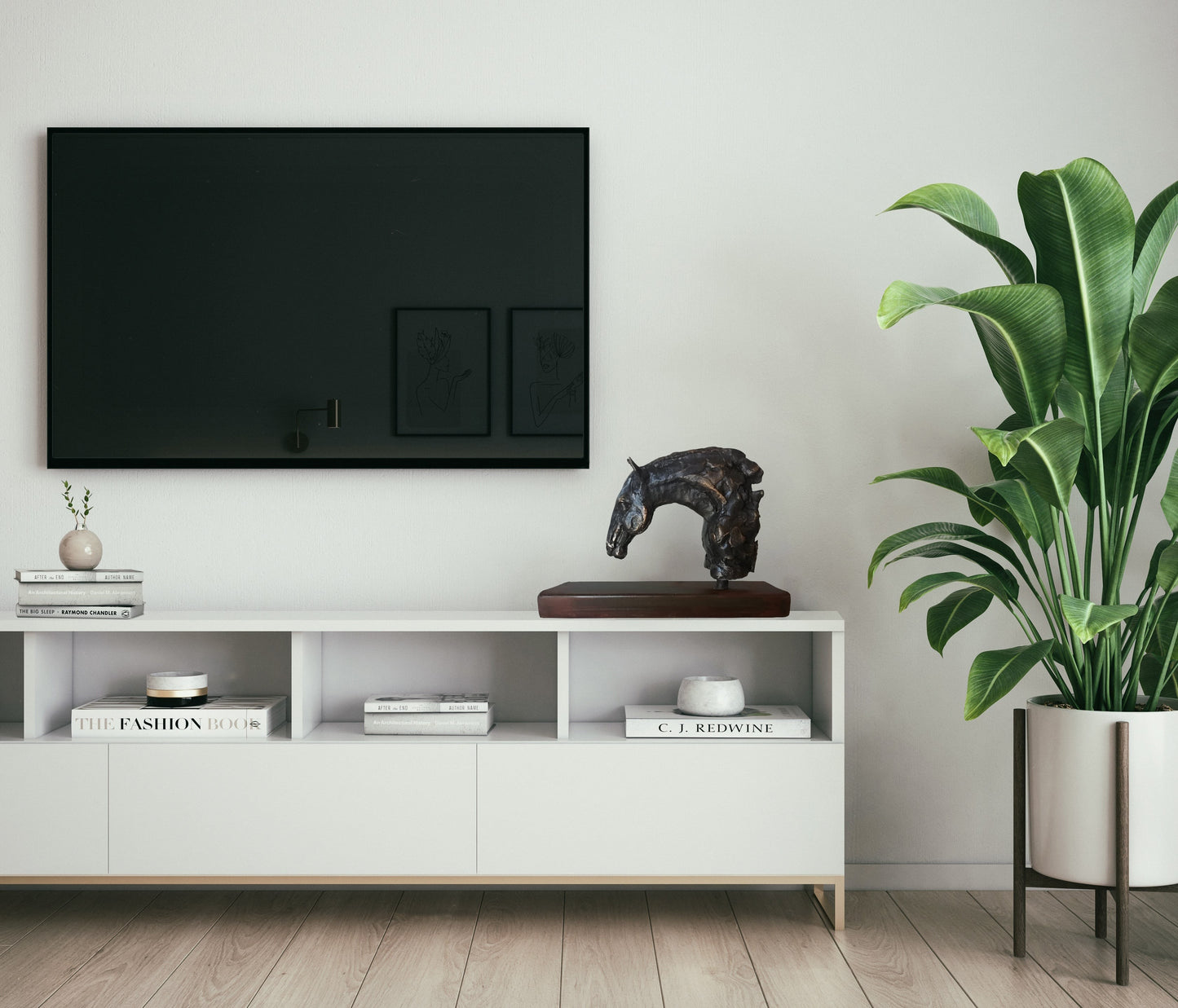 Horse head ivory - Galerie de Juliette