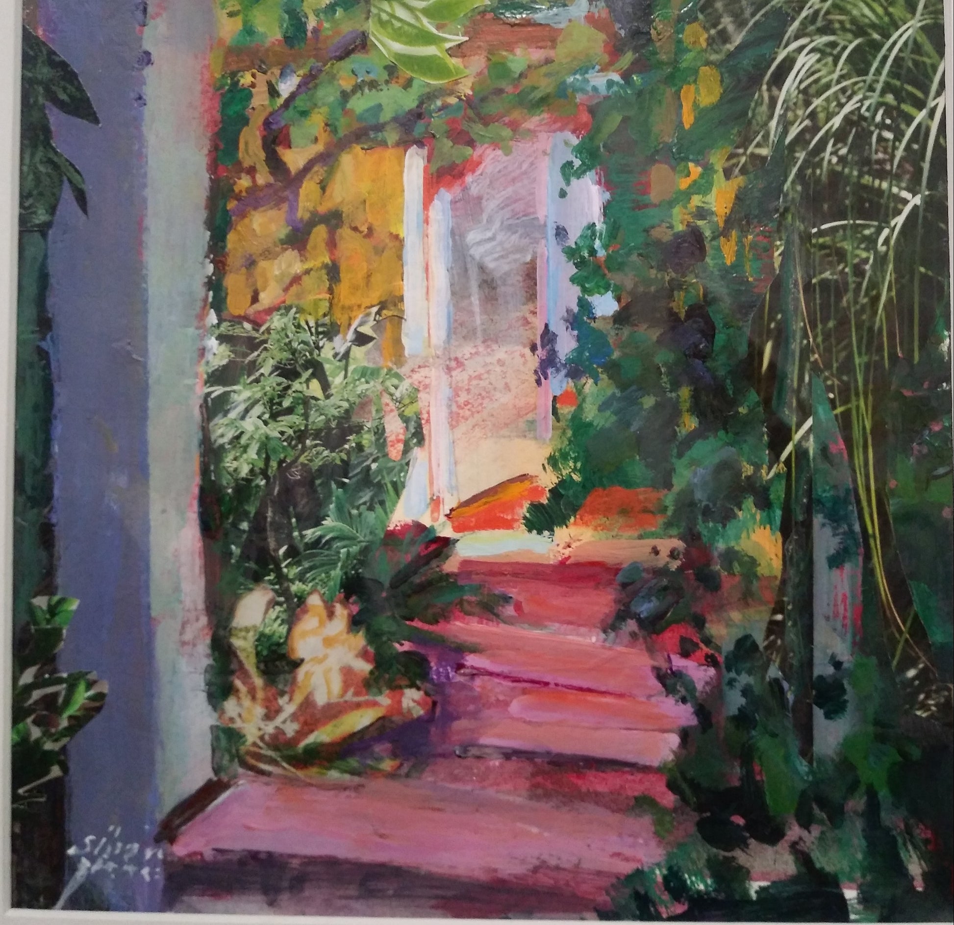 Dans le patio - Galerie de Juliette