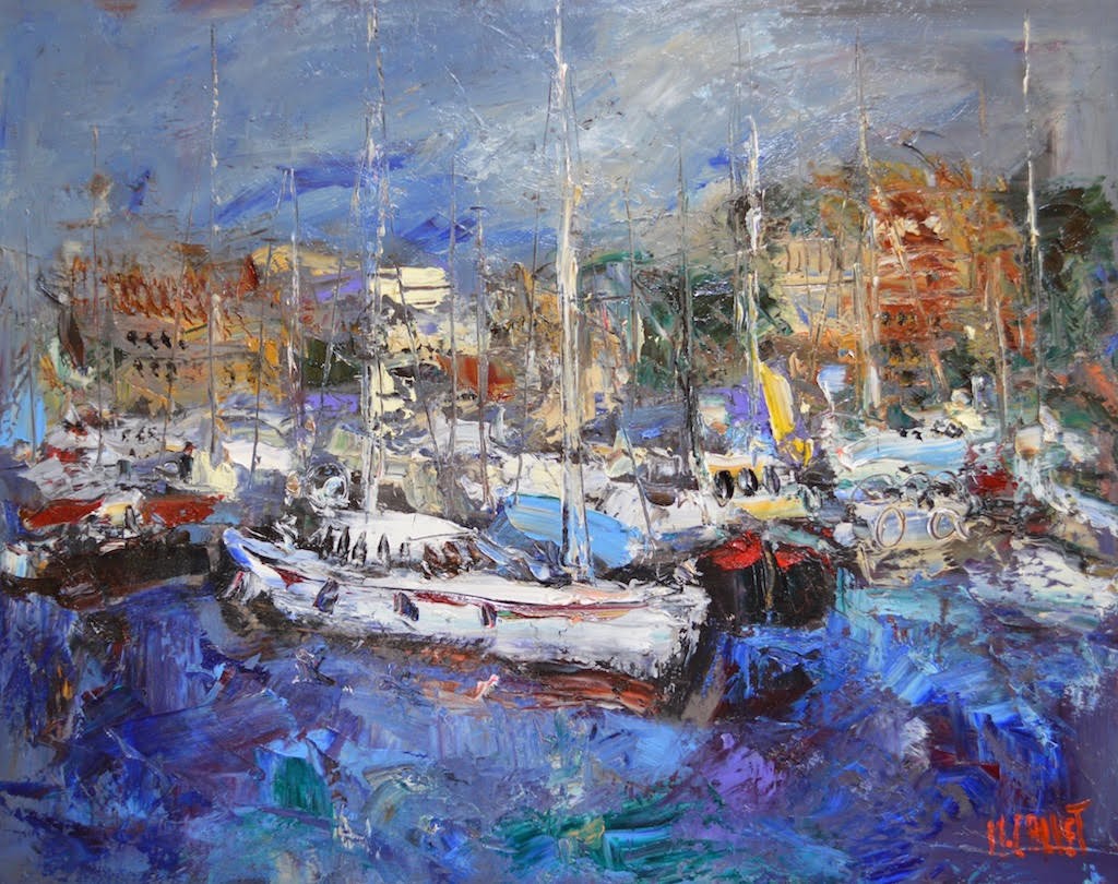 Le voilier blanc - Galerie de Juliette