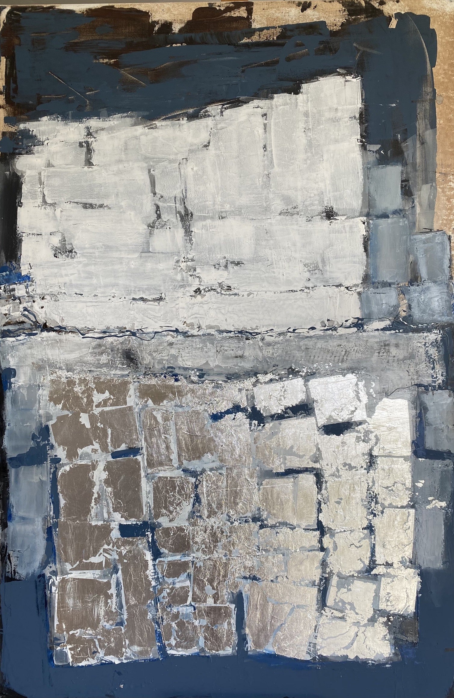 Composition (feuilles d'argent) - Galerie de Juliette