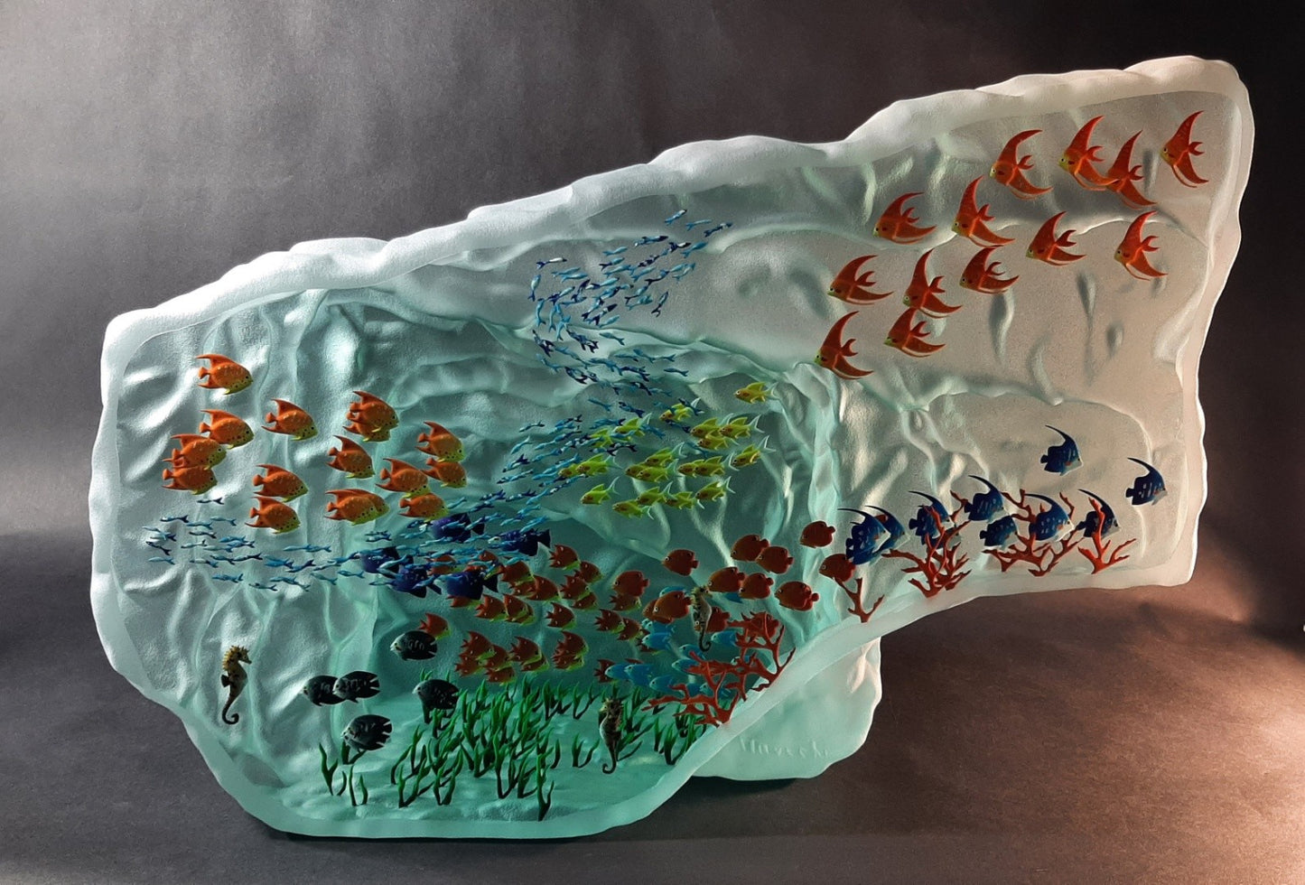 Sculpture poissons horizontale T.G.M. n°3