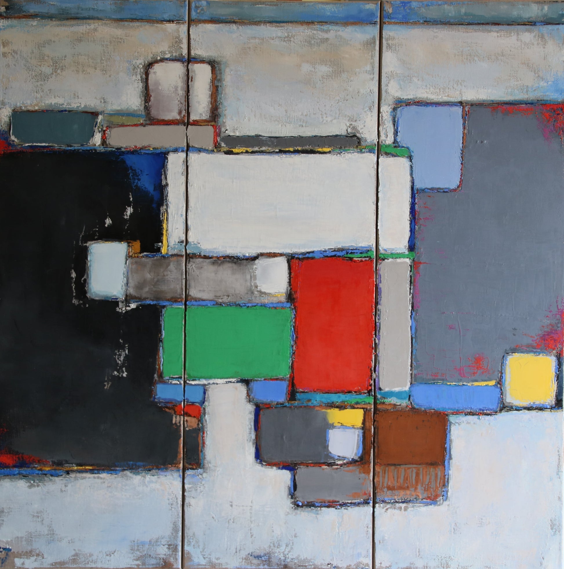 Triptyque Sienne - Galerie de Juliette