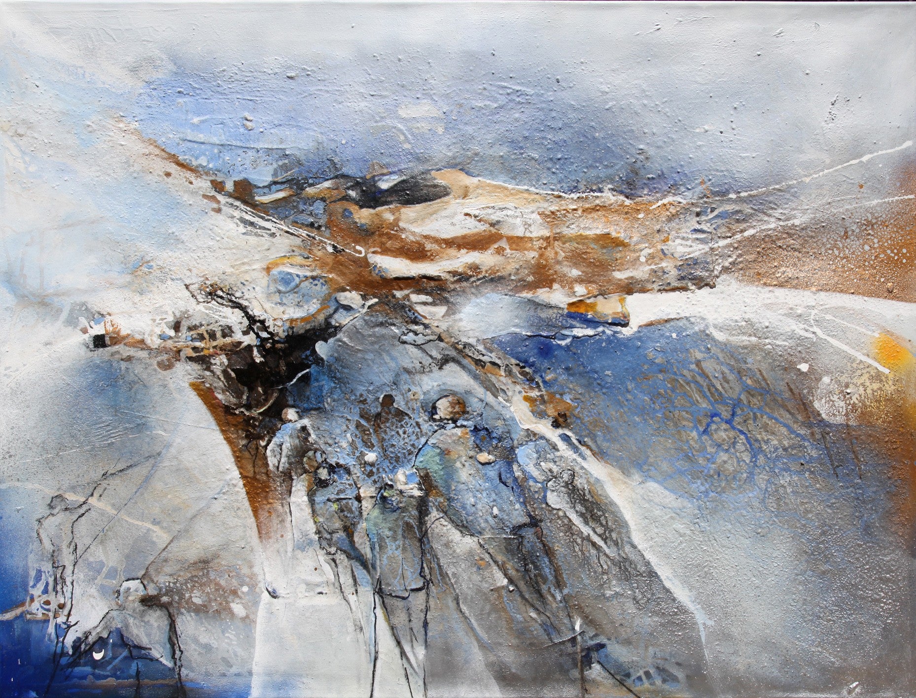 Rêve spatial bleu - Galerie de Juliette