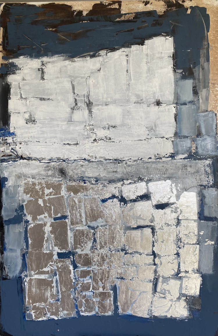 Composition (feuilles d'argent) - Galerie de Juliette