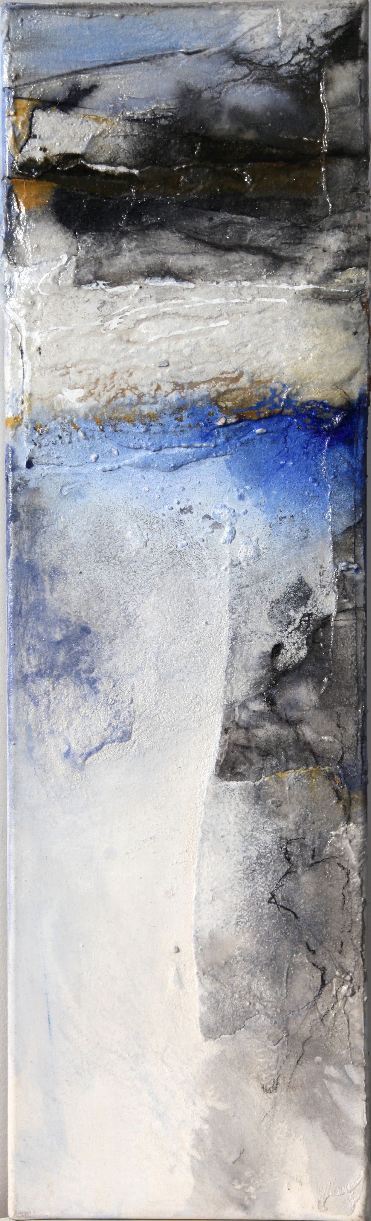 Espace bleu doux
