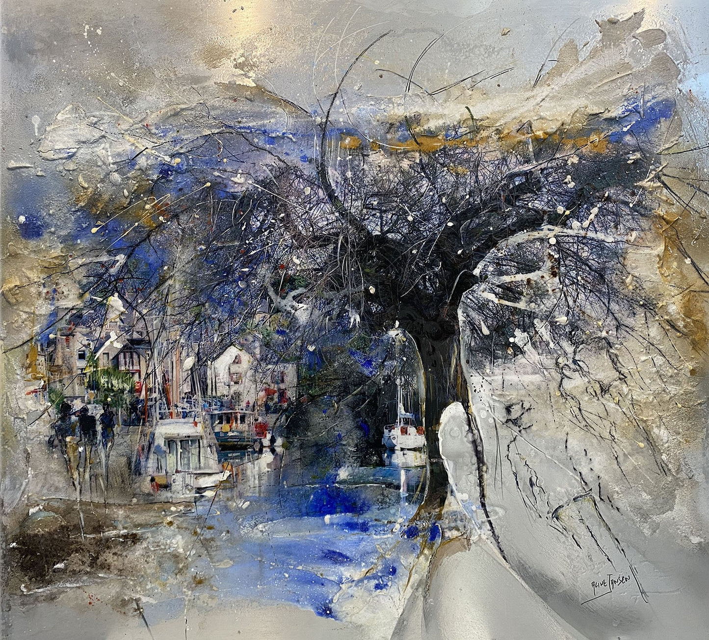 Pont Aven under the plane tree