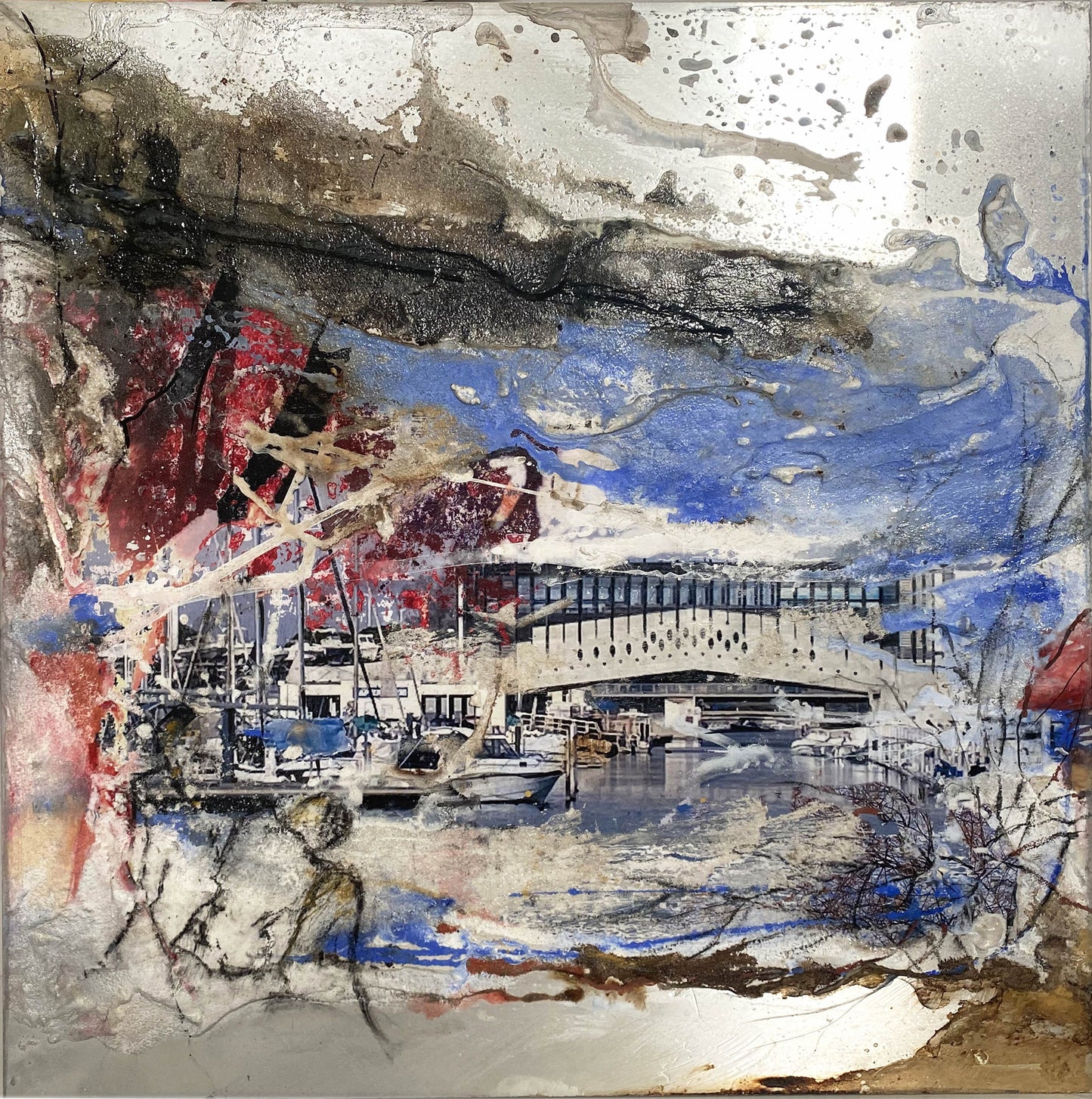 Unrest around the port