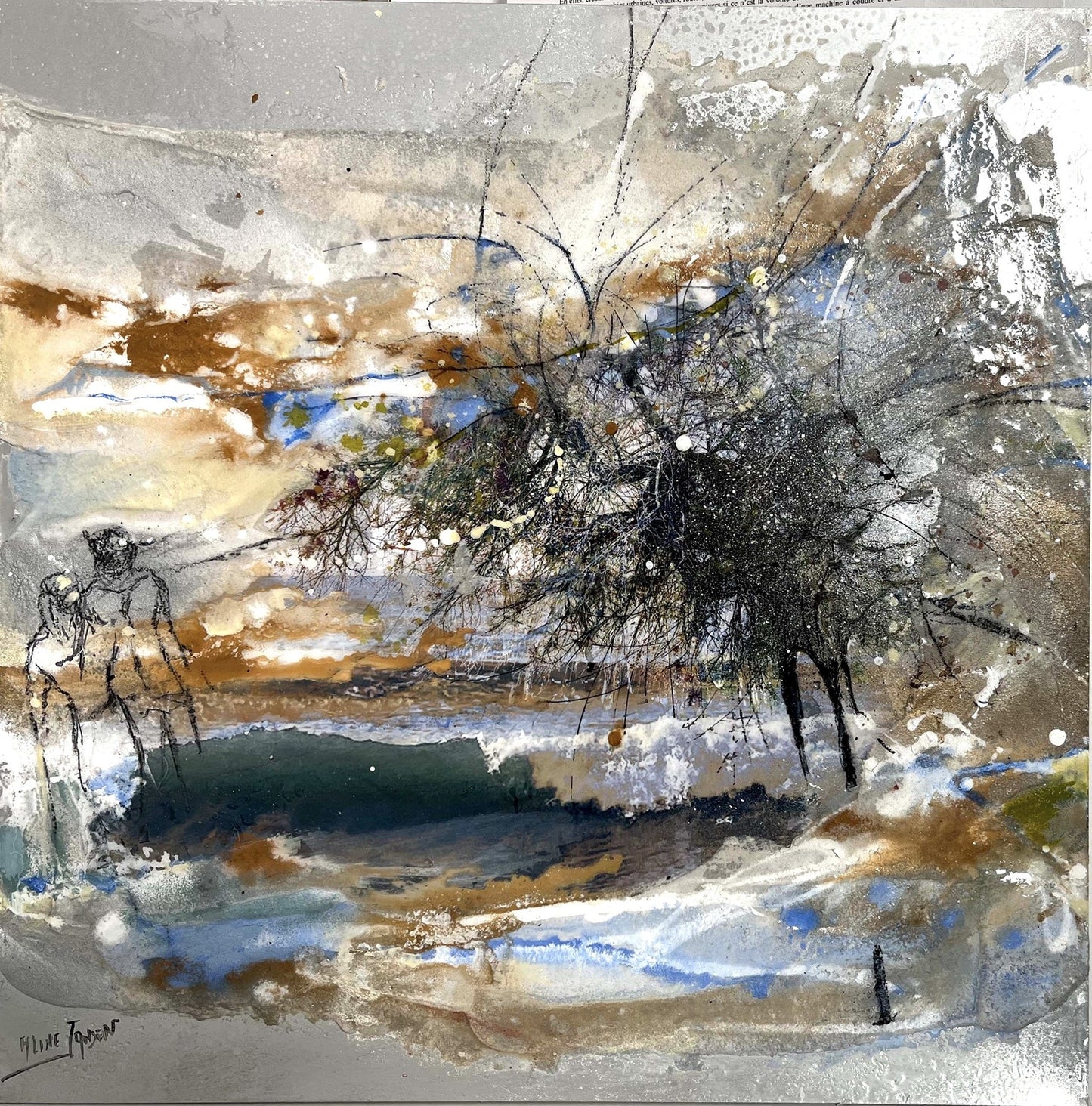 Under the tamarisk