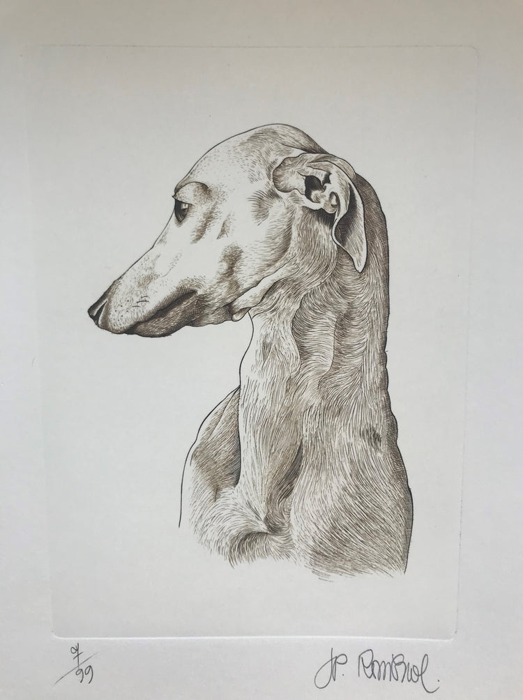Buste de lévrier - Galerie de Juliette