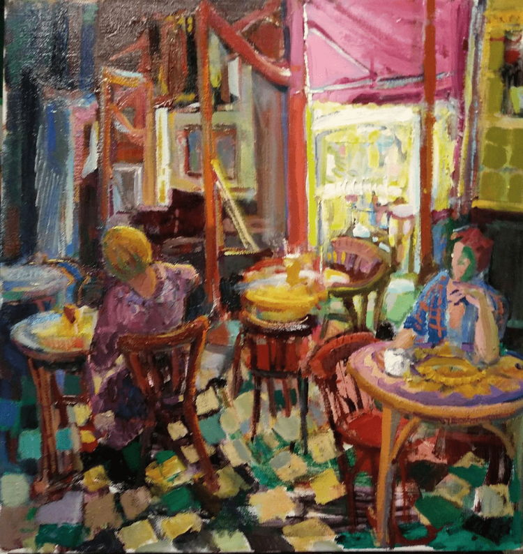 Le bar la pause thé - Galerie de Juliette