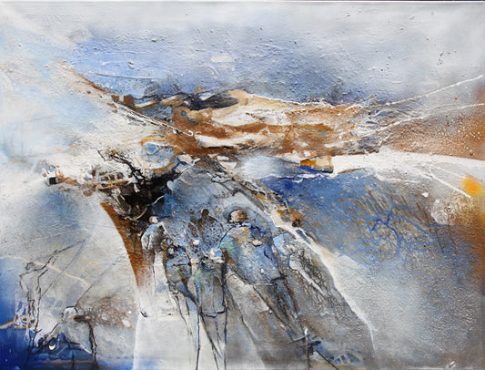 Rêve spatial bleu - Galerie de Juliette